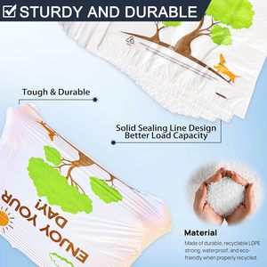 Sac de courses blanc « Merci » pour t-shirts, réutilisable et jetable, pour supermarché - Product Image 6