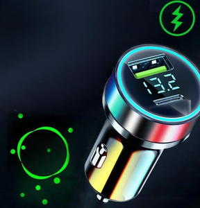 เครื่องชาร์จในรถยนต์หน้าจอแสดงผลดิจิตอลของจิปาถะในครัวเรือน - Product Image 5