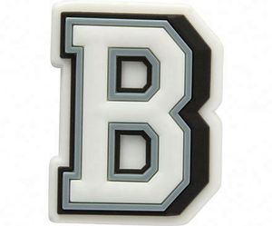 Bán Buôn Phụ Nữ Của Tùy Chỉnh Cao Su Clog Charms Thư Gói Kim Loại Acrylic Giày Trang Trí Cho Trên Nút Vị Trí Phụ Kiện - Product Image 3