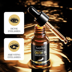 Aceite de ricino Cabello denso Líquido Hidrata las raíces del cabello Cejas Pestañas Natural Grueso Delgado Largo Genuino Precio al por mayor 15ml - Product Image 2