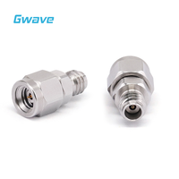 Adaptateurs RF à onde millimétrique haute fréquence 1.0mm à 1.0mm DC-110GHz en acier inoxydable