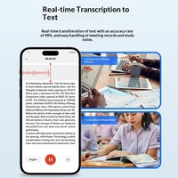 Enregistreur vocal en forme de stylo AI - Compatible ChatGPT - Convertisseur vocal-écrit USB 2.0 WAV - Modèle Q90A pour réunions d'affaires et usage scolaire
