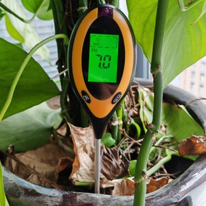 Máy kiểm tra đất kỹ thuật số 4 trong 1 với màn hình LCD cho nhiệt độ ẩm <span class=keywords><strong>pH</strong></span> ánh sáng mặt trời để chăm sóc cây trong nhà và ngoài trời - Product Image 4
