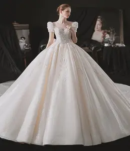 2907 Vestidos de noiva para mulheres grávidas, vestidos longos de casamento, com design mais recente, para noivas, 2024