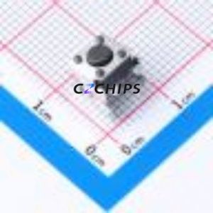 GT-TC050C-H043-L1 Tactile <b>Switch</b> SMD <b>Switch</b> Single Pole Single Throw Round Button 1N Horizontal Mount - Product Image 1