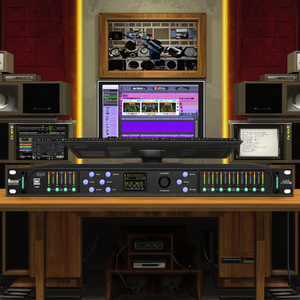 A48s chuyên nghiệp xử lý âm thanh loa hệ thống quản lý 96k với Fir Auto EQ 4in8out DSP kim loại xây dựng - Product Image 3