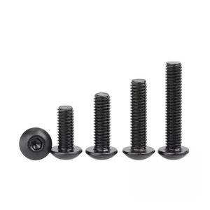 Vis sans tête M3 M5 Allen tête sphérique forme <span class=keywords><strong>Gurb</strong></span> vis en gros bleu blanc zingué vis à tête hexagonale - Product Image 6