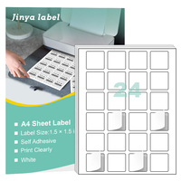 Prix d'usine Jinya Label Modèle JY Étiquettes adhésives A4 pour adresses 14/24 avec fonction code-barres pour imprimante laser et jet d'encre