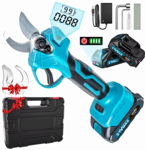 Cordless <b>Wood</b> <b>Cutter</b> Electric Pruning Shears - Heavy-Duty Garden Scissor Pruning Shears for <b>Wood</b> Cutting & Plant Trimming <b>Cutter</b> - Product Image 1