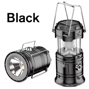 Lanterna da Campeggio LED Solare Multifunzionale Impermeabile, Soluzione di Illuminazione per Esterni con 10 Ore di Autonomia, Materiale ABS per la Pesca - Product Image 2