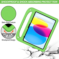 Étui pour tablette en mousse EVA écologique pour enfants, protection antichoc pour iPad 11e génération A16 2025