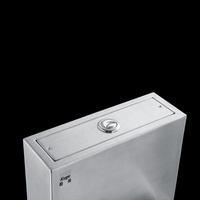 Fabricant asiatique de gros WC WC WC monté au sol bateau marin en acier inoxydable WC ensemble de toilettes