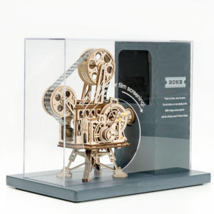 Robotime <span class=keywords><strong>Rokr</strong></span> <span class=keywords><strong>Bois</strong></span> Artisanat LK601 Éducatif Miniature Vitascope Modèle Jouet <span class=keywords><strong>3D</strong></span> Puzzles En <span class=keywords><strong>Bois</strong></span> Pour Adultes - Product Image 1