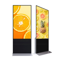Kiosque Lcd à Plancher Debout de 32 43 55 86 Pouces, Magasin, Centre Commercial, Écran Publicitaire, Écran Tactile Haute Luminosité, Tft, Écran Lcd