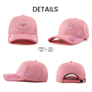 AUNG CROWN Kappenhersteller Rosa Personalisierte Flammen-Gorras Baseballkappe Sport-Baseballmützen für Männer und Frauen - Product Image 3