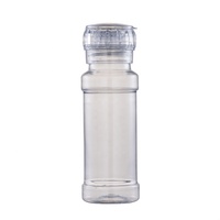 Premium 200ml Mühle kommerziellen Gewürz Salz Pfeffer Verpackung Flasche Salero Pimenter mit Gewürzmühle Deckel