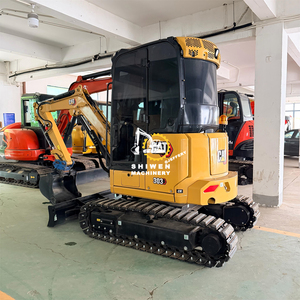 Mini-équipement de terrassement d'occasion CATERPILLAR 303CR 99% neuf avec cabine, moteur d'origine. Excavatrices d'occasion CAT303 CAT305.5 CAT307 CAT308. - Product Image 4
