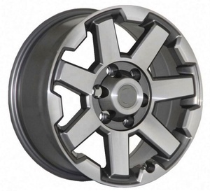 ขอบล้ออัลลอย17นิ้วสำหรับรถยนต์โดยสาร Toyota TRD สำหรับ Land cruiser/prado Tacoma 6*139.7 FJ Cruiser HILUX Sequoia <span class=keywords><strong>T100</strong></span> SW4 - Product Image 6