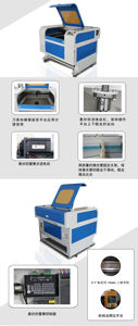 High Grade Small <b>Laser</b> Cutter 7050 Working Area 700 500mm 60W 80W 100W CO2 <b>Laser</b> Engraver and Cutter Machines <b>for</b> <b>Sale</b> - Product Image 5
