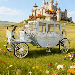 Популярная королевская свадебная карета/Европейская королевская экскурсионная карета/Винтажная конная карета на заказ для продажи - Product Image 3