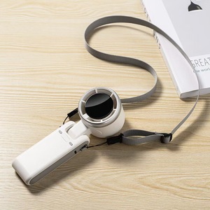 Mini Hanging Neck USB Charging <b>Fan</b> Digital Display Easy-to-Carry Foldable <b>Handheld</b> Turbo <b>Fan</b> - Product Image 4