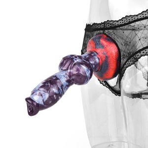 Animal Horse <b>Dildos</b> with Suction Cup Soft Silicone Fantasy Penis Anal Plug Prostate Massager Sex Toys for Women Men - Product Image 1