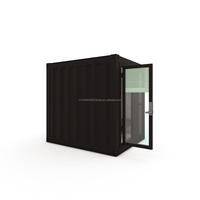 Maison préfabriquée en conteneur de 10 pieds 20 pieds pour jardin bureau chambre mini entrepôt de couchage hôtel mobile-immeuble de bureaux polyvalent