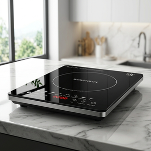 Cocina de Inducción Inteligente de Alta Potencia de 2200W con 8 Modos de Cocción, Panel de Cristal Negro, <span class=keywords><strong>Estufa</strong></span> Eléctrica para Cocina Doméstica - Product Image 5
