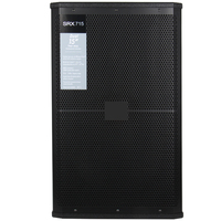 Altavoz PA Pasivo SRX715 de 250W con Woofer de 15 Pulgadas y Controlador de Compresión de 3 Pulgadas, Altavoz de DJ de 2 Vías con Reflejo de Bajos