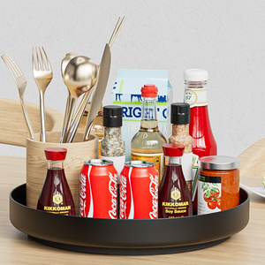 Organizador Giratorio Lazy Susan para Especias, Contenedores de Almacenamiento para Armarios de Despensa, Estante Giratorio para Cocina y Baño - Product Image 5