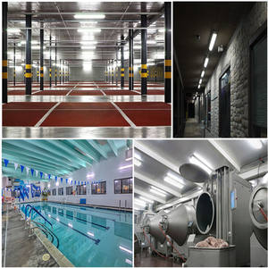 Lámpara LED Tri-Proof con Certificación CE, CB y RoHS, 200-240V, 4 pies, 30W-60W, 3000K-6500K, CCT Ajustable, IP65, para Garaje u Oficina, 5 Años de Garantía - Product Image 5