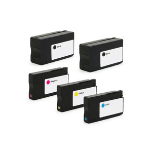 Cartuchos de tinta compatibles Hp 934xl 935xl para impresora Officejet Pro 6230 6830 6835, negro, cian, magenta, amarillo, capacidad completa - Product Image 1