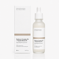 Sérum Visage Exfoliant Doux, Solution Tonifiante pour une Peau Nette, Élimination de l'Acné, Effets Blanchissants et Apaisants