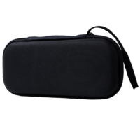 Bagages de voyage multifonctionnels personnalisables en EVA noir 21*9*6, caractéristiques pratiques antichoc, sacs et étuis confortables