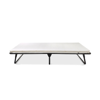 Matelas de lit matrice en coton fin, pliant, confortable, haute densité, plus mousse à mémoire de forme