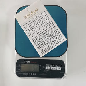 Autocollants pour ongles multicolores alphabet A-Z, autocollants 3D lumineux autocollants pour nail art, scrapbooking, décoration de coque de téléphone - Product Image 6