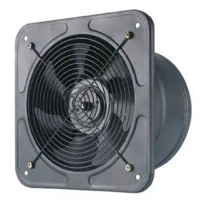 Grote Verkoop Full Metal Body Fan Industriële Uitlaat Ventilatie Ventilator Temperatuur Gecontroleerde Ventilator Voor Magazijn