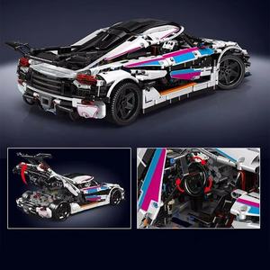13120S 3063PCS Série de voitures Modèle de blocs de construction statiques Supercar Koenig Jouet éducatif technique Cadeau de festival - Product Image 5
