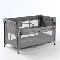 Lit de chevet bébé simple pliable de haute qualité/berceau bébé palypen /co dormeur