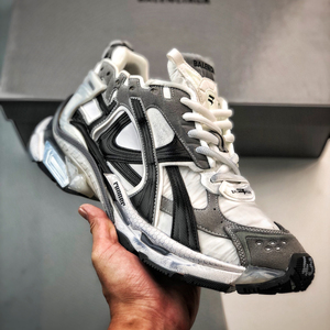 Sneaker di Lusso Firmate di Alta Qualità Originali Balenciaga Runner 7.5 3XL Track 3 LED <span class=keywords><strong>Scarpe</strong></span> Casual da Uomo e Donna Effetto Sporco - Product Image 5