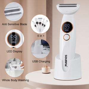 SOLIMPIA <span class=keywords><strong>Rasoir</strong></span> électrique 5 en 1 <span class=keywords><strong>pour</strong></span> femmes <span class=keywords><strong>pour</strong></span> l'épilation du corps, du visage, du <span class=keywords><strong>nez</strong></span>, des jambes, <span class=keywords><strong>rasoir</strong></span> électrique <span class=keywords><strong>pour</strong></span> femmes, épilateur - Product Image 3