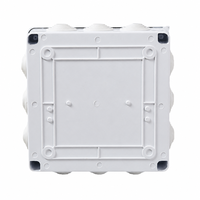 Boîtier de distribution électrique IP65 en ABS 200x200x80mm, boîtier de jonction étanche