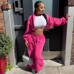 Großhandel Neuheiten Herbst Beliebte Boutique Jogging Wear Zweiteilige Hosen Set - Product Image 2