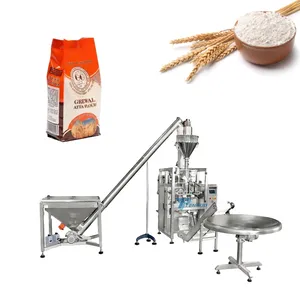 1kg 5kg רב-פונקציה אוטומטי תירס קמח מזון תבלינים חלב אבקת קפה שקית אבקת מכונת אריזה