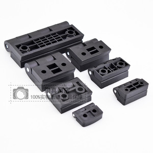 Charnière industrielle en nylon et plastique ABS noir, charnière en aluminium extrudé pour porte de coffret de distribution électrique - Product Image 3