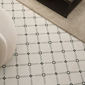 Piastrella Cement Deco 1 20x20 Cm Finitura Opaca Bordi Irregolari - Product Image 5