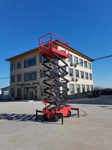 Gunting listrik seluler bersertifikasi <span class=keywords><strong>CE</strong></span> ISO, <span class=keywords><strong>Platform</strong></span> kerja udara kapasitas 450kg dalam 6m 8m 10m 12m 14m - Product Image 4