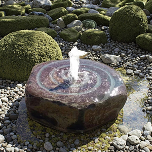 Đồ trang trí tiểu cảnh thác nước bằng đá bazan hình chữ nhật ngoài trời đang giảm giá - Product Image 3