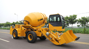 Camion malaxeur auto-perforant du fabricant officiel XCMG 3.5 cubique petit <span class=keywords><strong>prix</strong></span> de bétonnière Mobile à chargement automatique - Product Image 4