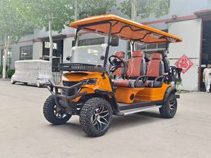 ขายตรงจากโรงงาน รถกอล์ฟไฟฟ้า 6 ที่นั่ง มีหลังคา ความเร็ว 50 กม./ชม. ระยะทาง 90 กม. ขึ้นเนินได้ 25 องศา เหมาะสำหรับการชมวิวและเล่นกอล์ฟ - Product Image 3